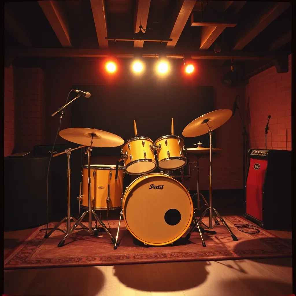 Akustik-Drumset